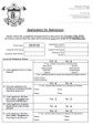 Applciation Form